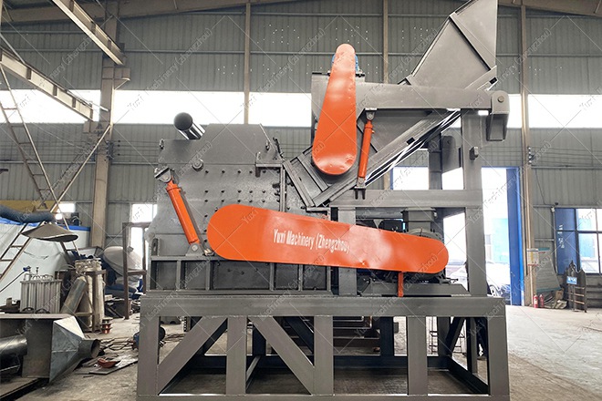 500KW Scrap Metal Shredder Hammer Shredder Machine Scrap Metal Recycling  Machine 