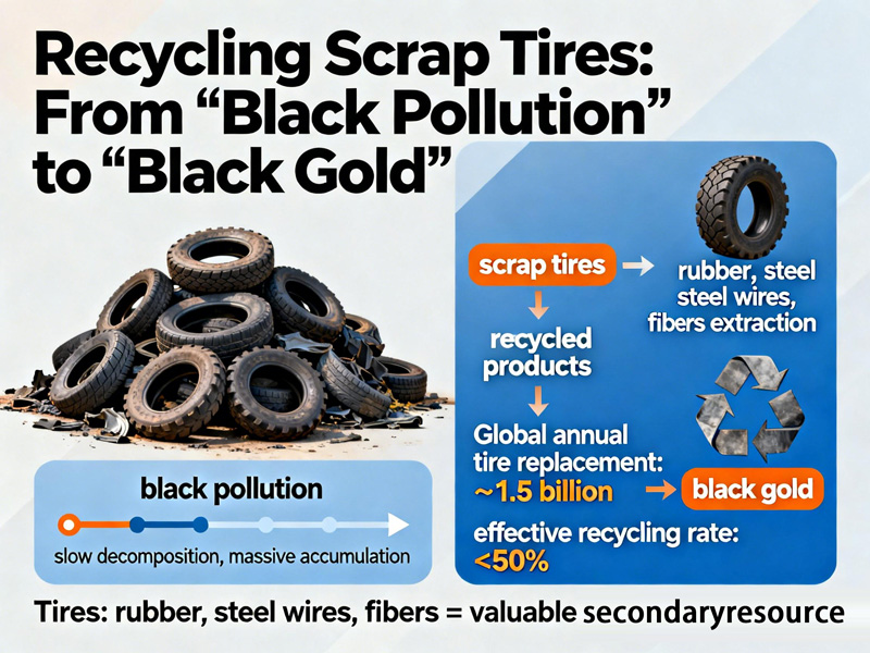 recycling scrap tires to gold