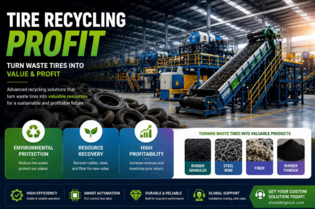 Tire Recycling Profit in 2026: Real ROI, Revenue & Business Economics