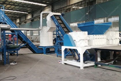 Copper Aluminum Radiator Crushing and Sorting Line