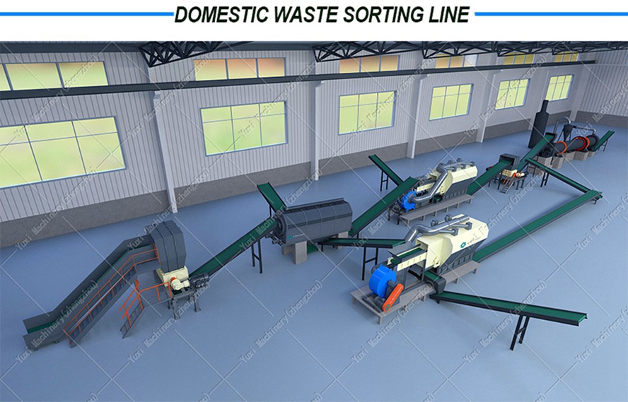 Domestic-waste-sorting-line