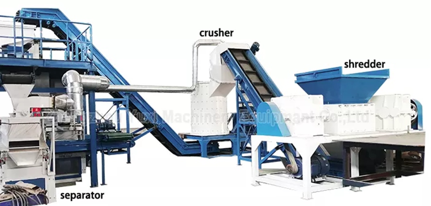 Copper Aluminum Radiator Crushing and Sorting Plant