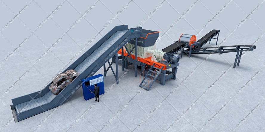 Scrap Car Shredder